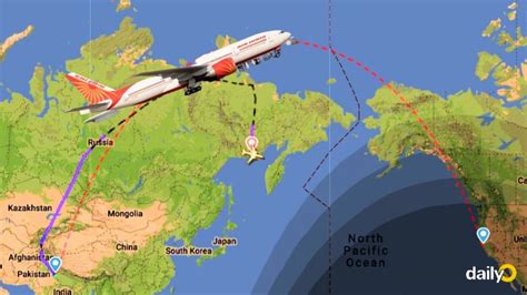 How A Revised Air India Route Helped Ai Delhi San Francisco Land On