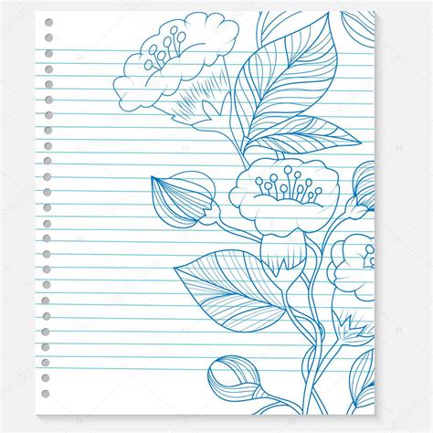 Desenhos De Flor Para Desenhar No Caderno Mmod