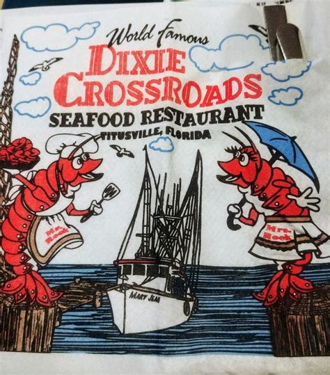 Dixie Crossroads Seafood Restaurant Titusville Florida Seafood