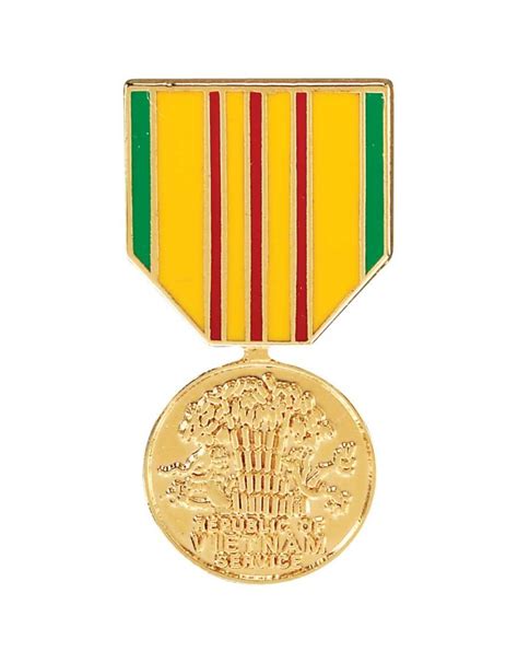 Vietnam Service Medal Hat Pin Fort Worth Aviation Museum