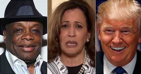 Ex Lover Willie Brown Throws Shade At Kamala You Cant Beat Trump She