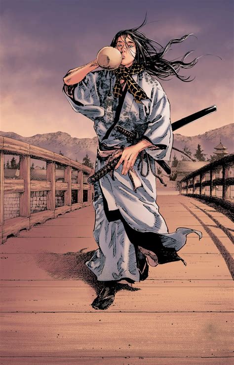 Rod Fernandes Color Study On Takehiko Inoues Vagabond Samurai