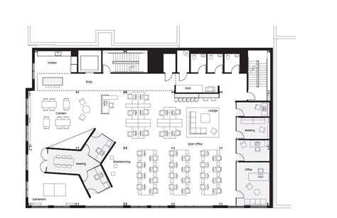 Gallery Of Fine Bora Architects 12 Office Layout Plan Office