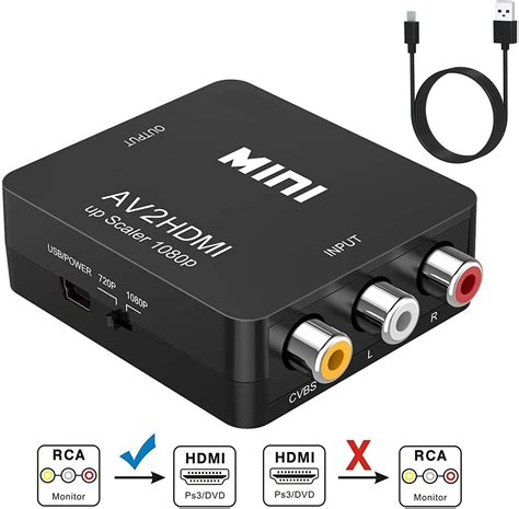 It's tough to imagine, but not that long ago, home media was only available in standard definition. Top 10 Best RCA to Hdmi Converters in 2020 - Alltoptenreviews