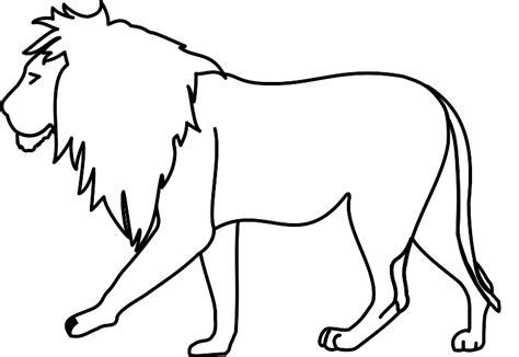 Lion Clipart Black And White Free Clipart Images Clipart Best