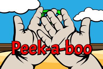 Peek A Boo Sandbox EBook PDF Format By Pzign TpT