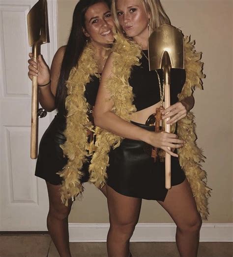 gold digger costume