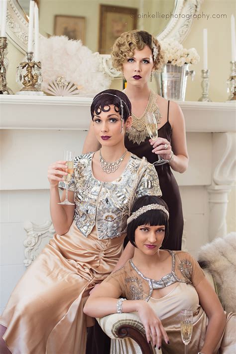 Great Gatsby Glitz And Glamour Girls Fashion Editorial Photography Jennifer Hayslip
