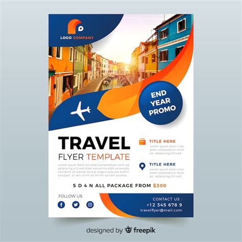 Tourism Flyer Vectors And Illustrations For Free Download Freepik