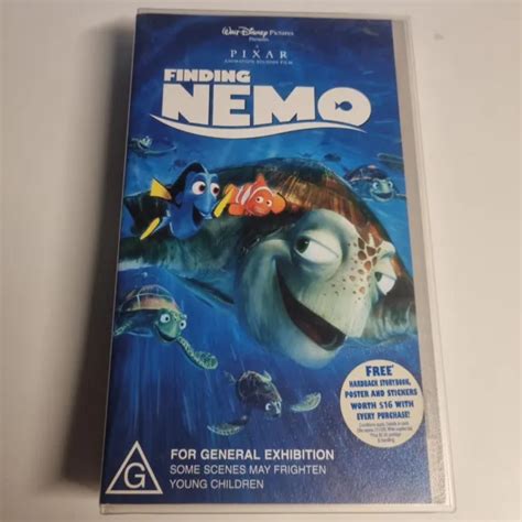 Finding Nemo Vhs Video Tape Walt Disney Pictures Picclick Uk