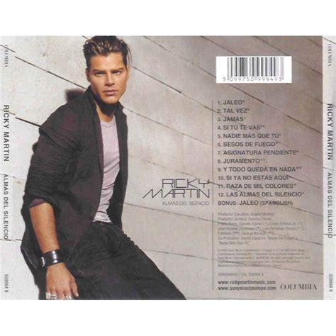 ricky martin almas de silencio cd