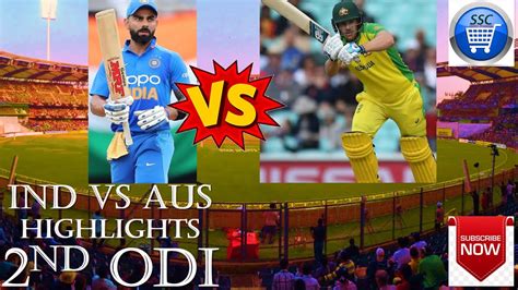 2nd Odi Highlights India Beat Australia By 36 Runs Ind Vs Aus 2nd Odi