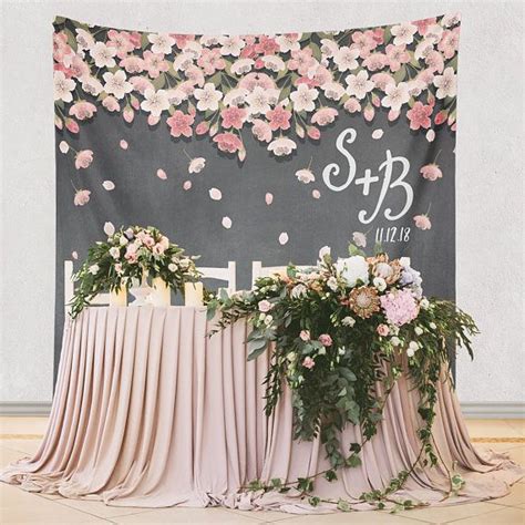 Large paper flowers paper flower wall giant paper flowers diy flowers flower decorations wedding decorations paper roses flower wall backdrop diy backdrop. Floral Backdrop for Wedding Reception, Wedding Ceremony ...