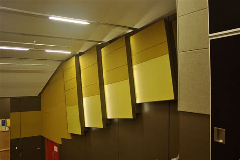 Acoustic Wall Panels In Auditorium Sontext Acoustic Wall Panels