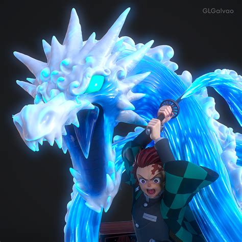 Kamado Tanjiro | Demon Slayer | 3D Model :: Behance