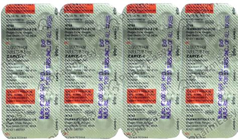 Zapiz 1 MG Tablet (10): Uses, Side Effects, Price, Dosage & Composition