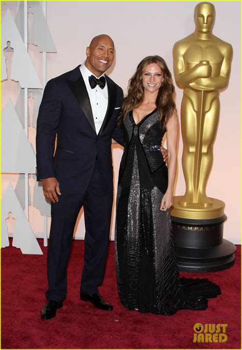 Dwayne The Rock Johnson Brings Hot Girlfriend Lauren Hashian To Oscars 2015 Photo 3311048