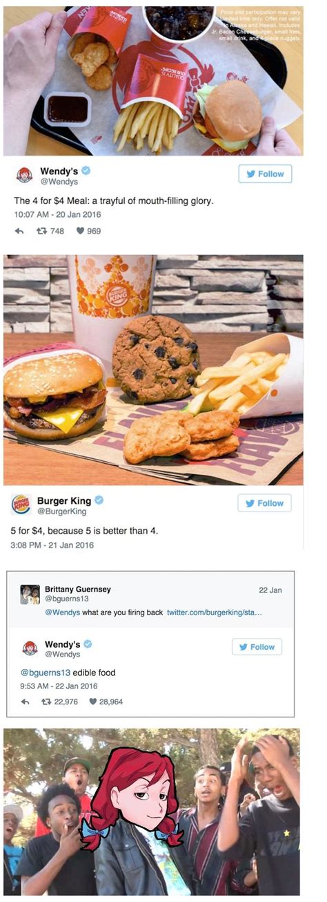 Wendy S Roasts BK Wendys Know Your Meme