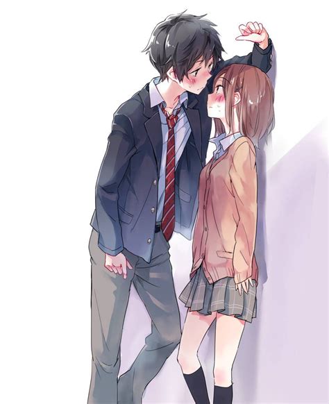 I Don T Know Who The Kabedon Is More Embarrassing For [original] Awwnime Anime Couples