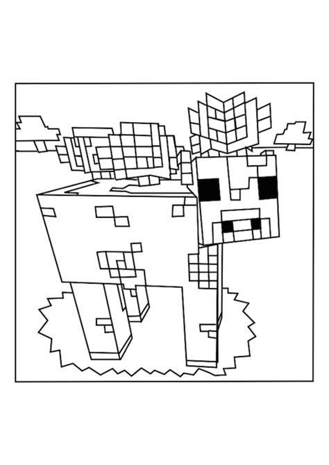 Minecraft Iron Golem Coloring Pages Rasmiletter T
