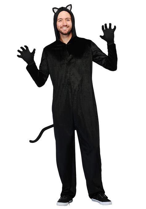 Adult Plus Size Black Cat Costume