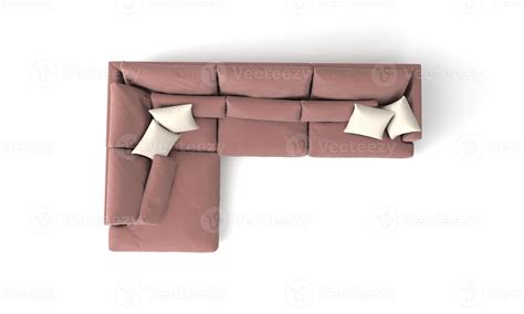 Sofa Top View Furniture 3d Rendering 3504965 Stock Photo At Vecteezy