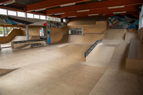 Campus Park Skatepark Indoor Timber Skatepark In Bristol