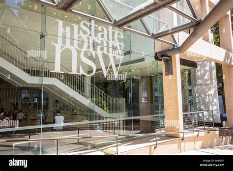 State Library Of New South Wales Nsw On Macquarie Street In Sydney City