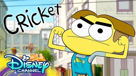 Learn To Draw Cricket ️ Big City Greens Disney Channel Youtube