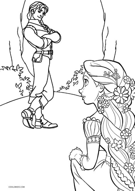 Free Printable Tangled Coloring Pages For Kids