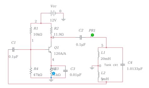 Hartley Oscillator Circuit Diagram