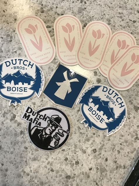 Dutch Bros Stickers Town