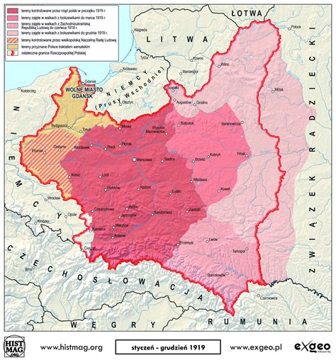 Te Mapy Pokazują Jak Polska Odzyskiwała Niepodległość Mapy Niezł