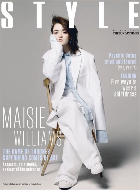 Maisie Williams Style Magazine July 2017 Maisie Williams Photo