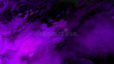 Purple And Black Watercolor Background Texture Image Stock Illustration