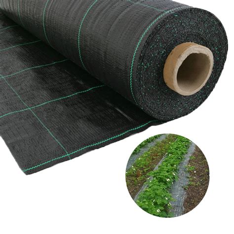 Woven Pp Weed Matting Greenblack Weedmat For Agricultural Ground Cover Fabric China Weed Mat