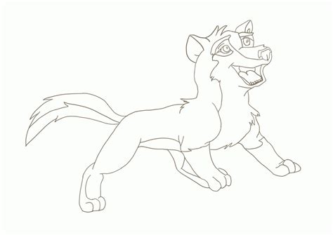 Balto Coloring Page Coloring Home