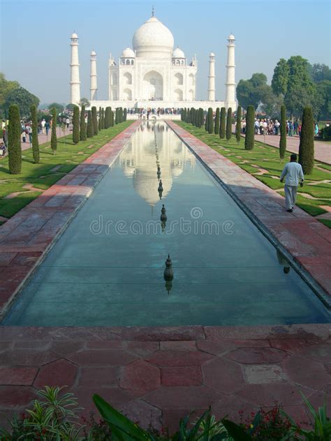 Taj Mahal Mausoleum Complex In Agra India Editorial Stock Image