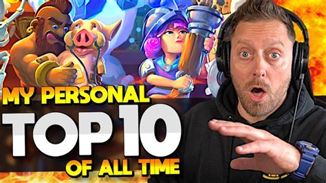 Top 10 Of My Personal Favorite Mobile Games Of All Time Youtube