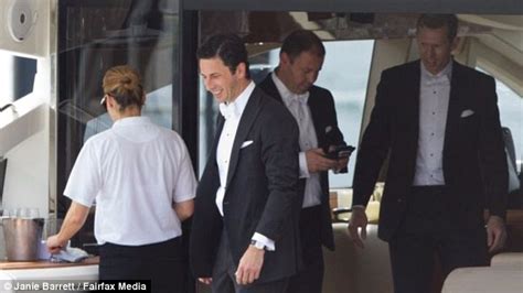 Sydneys Finest Join Wedding Celebrations For Media Mogul Ryan Stokes