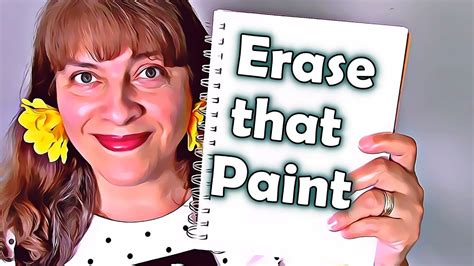 How To Remove Paint From Art Canvas Surprisingly Easy Art Hacks 🎨
