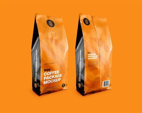 Coffee Package Mockups | Mockup World