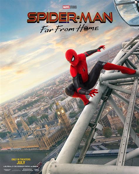 Spider-Man Far From Home: New Posters Go on a European ...