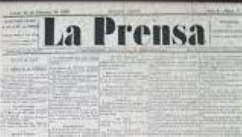 El Aniversario De La Prensa Correo De Lectores Diario La Prensa