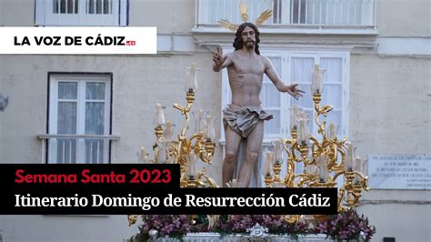 Horarios e itinerarios del Domingo de Resurrección en la Semana Santa