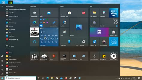 Windows 10 21h2 To Get A Brand New Start Menu Swappable With The