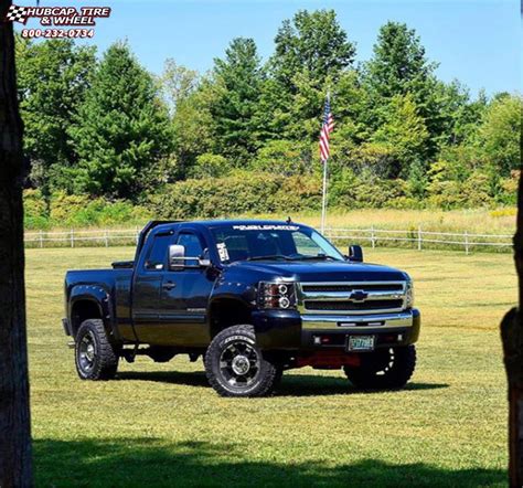 Chevrolet Silverado 1500 Xd Series Xd797 Spy Wheels Gloss Black Machined