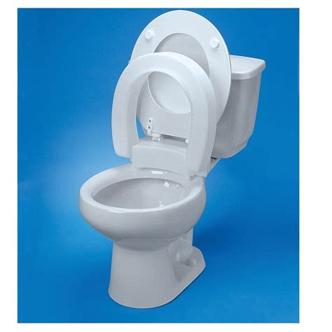 Hinged Elevated Toilet Seat Toilet Lift Seat For Users With