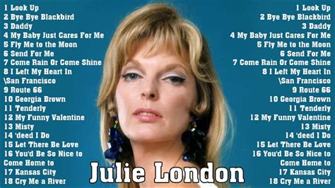 The Very Best Of Julie London Julie London Greatest Hits Collection