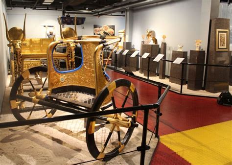 Imag History And Science Center Displays Artifact Replicas From The Tomb